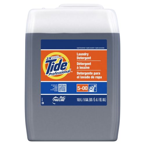 P&G ProLine Tide 2X Professional Laundry Detergent, Closed Loop, 5 Gallon